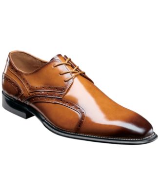 Men's Alexander Perforated Calf Leather Plain-Toe Oxfords