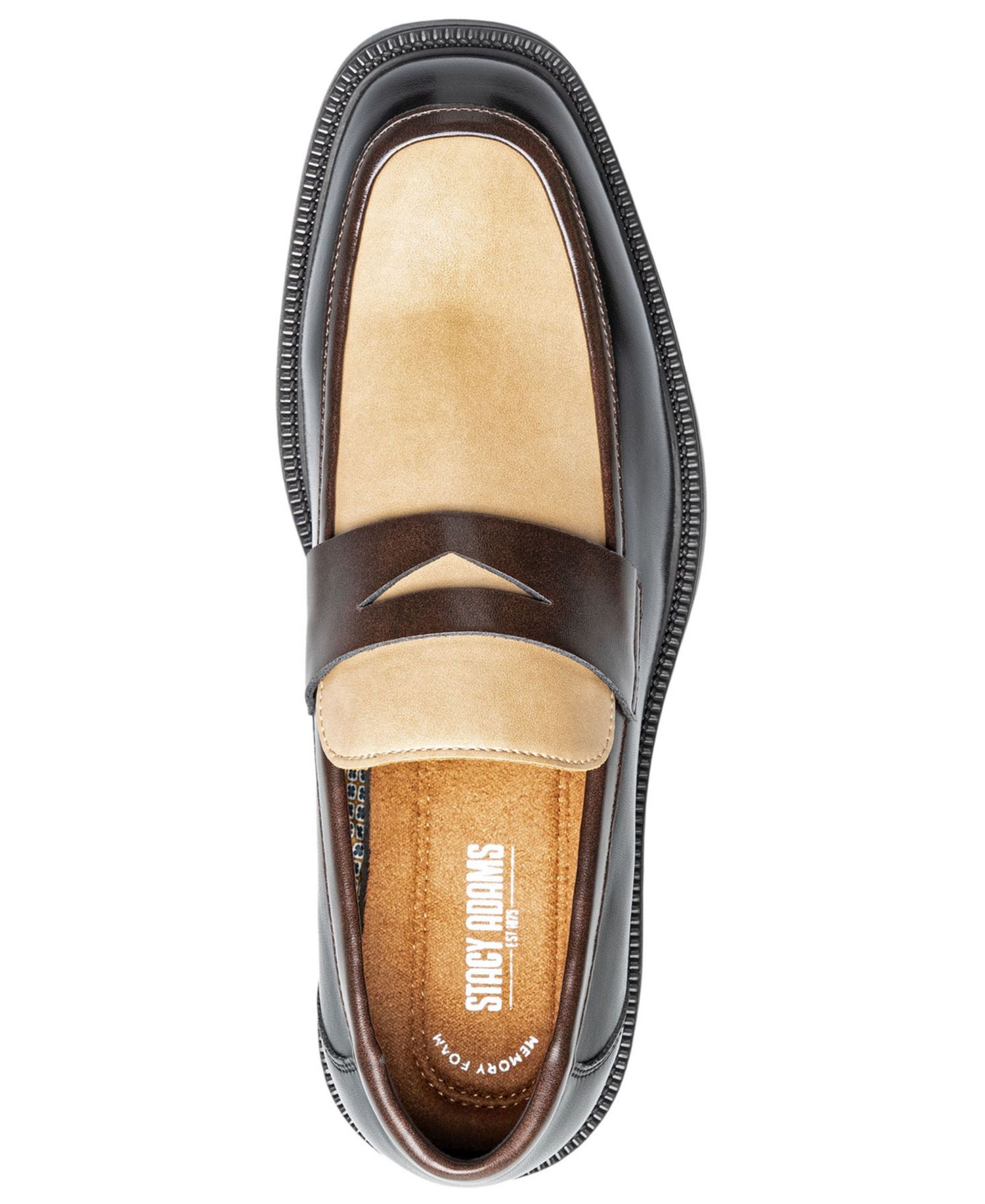 Men's Everett Moc-Toe Penny Loafers