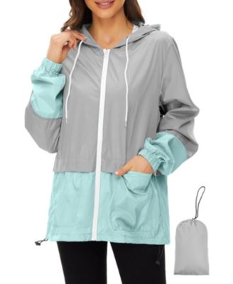 Women's Packable Waterproof Rain Jacket