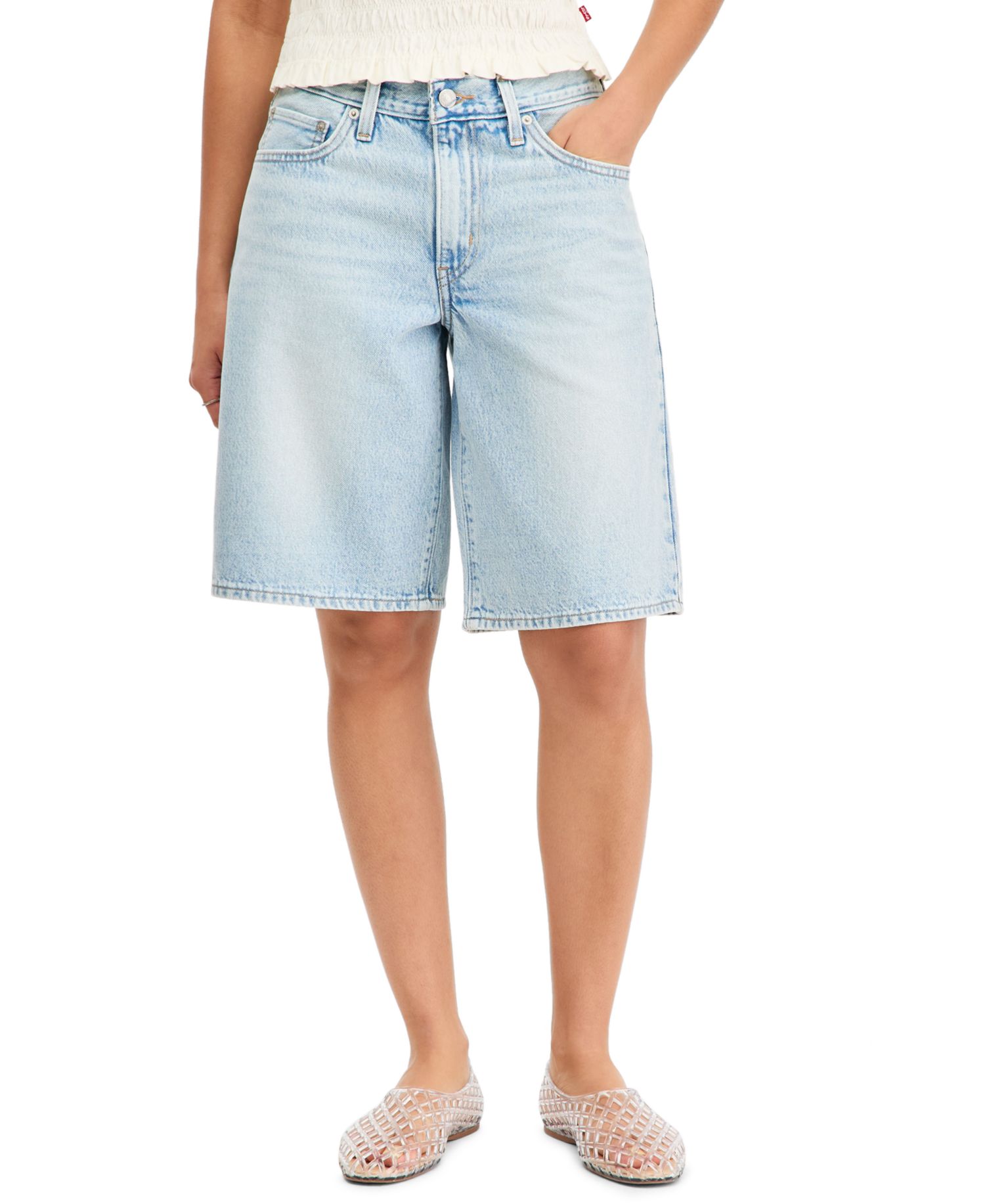 Women's Mid-Rise Baggy Jort