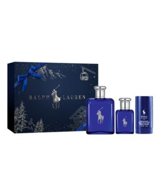 Polo Blue Eau de Toilette Cologne Trio Gift Set