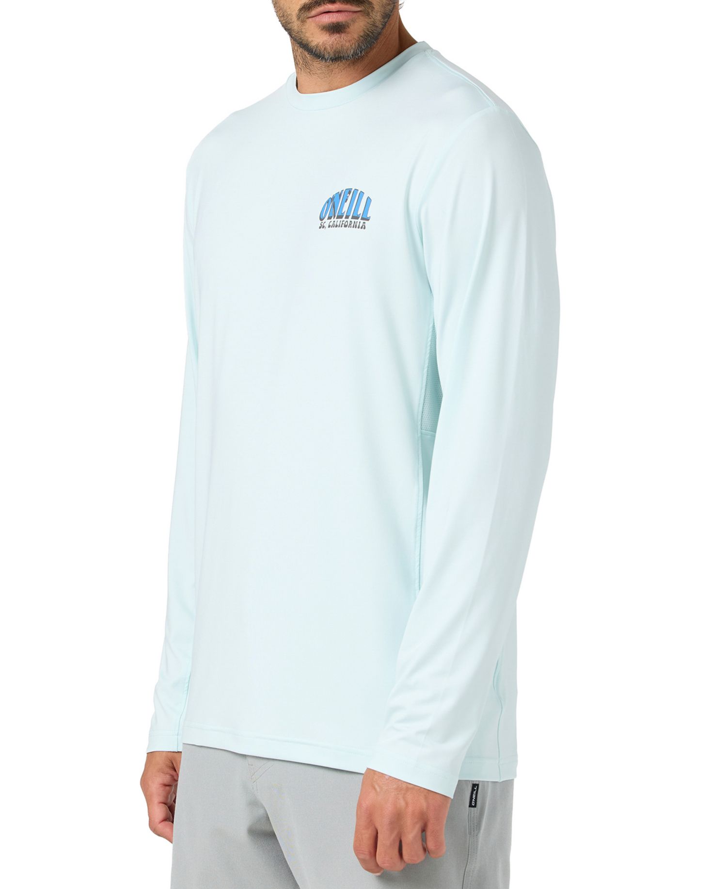 Men's Phrase Long-Sleeve Crewneck Rash Guard