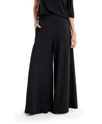Women's Hylan High-Rise Wide-Leg Trousers
