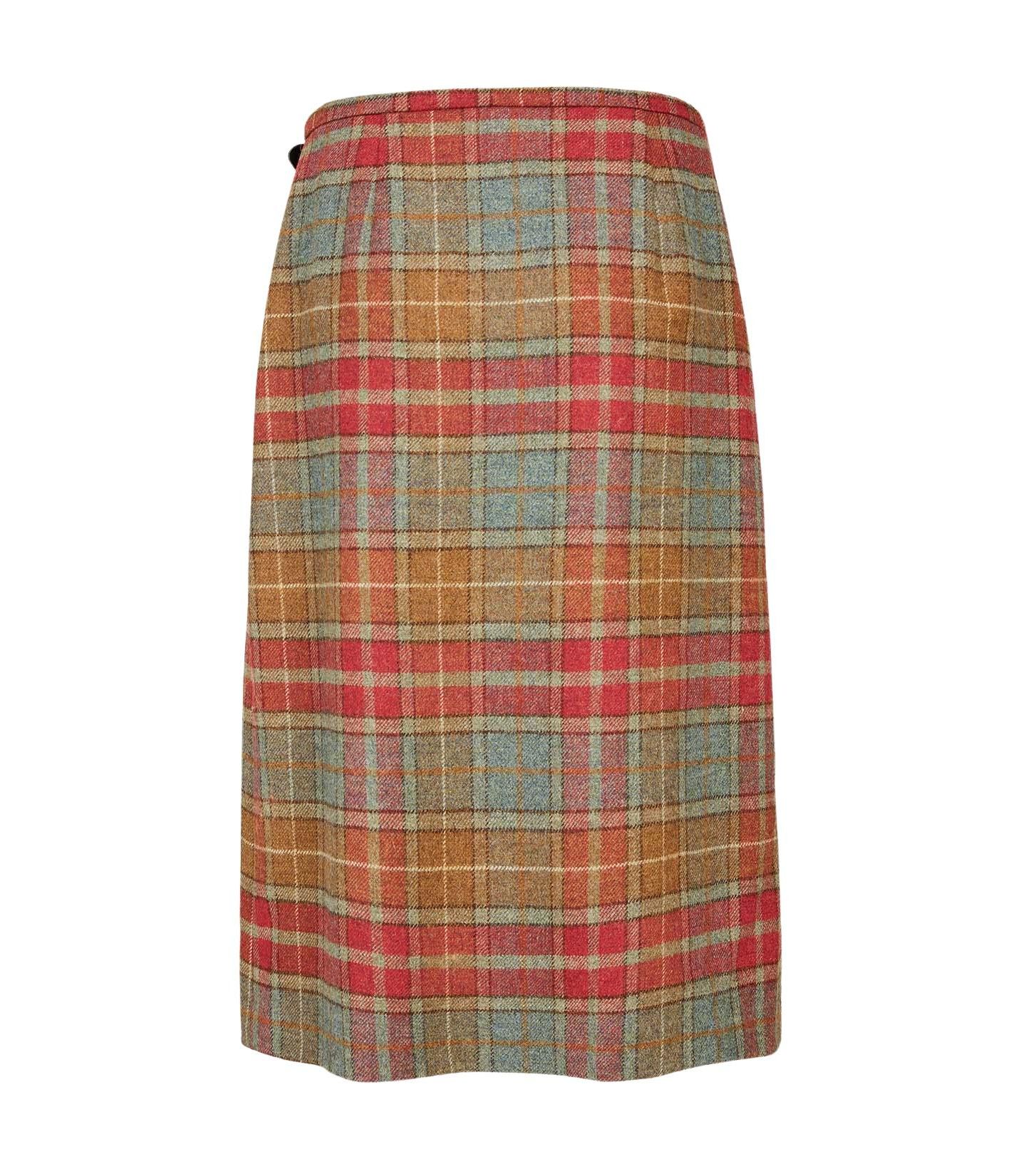 Женские юбки Celtic & Co. British Midi Celt Kilt, цвет: Autumn Tartan — фото 2