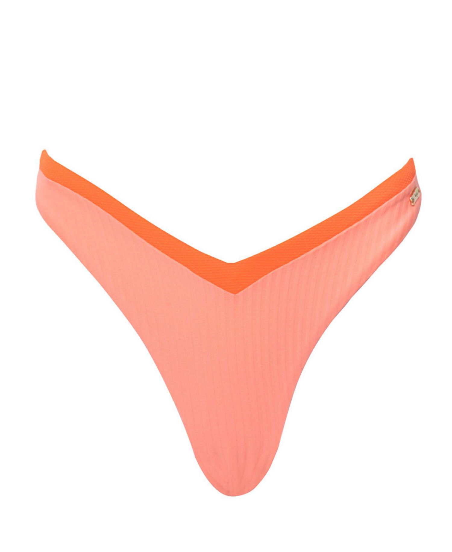 Women's Watermelon Daiquiri Valerian High-Rise Cheeky Bikini Bottom