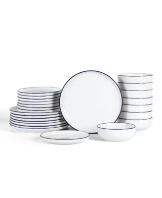 Ezra 24-Pc. Dinnerware Set, Service for 8