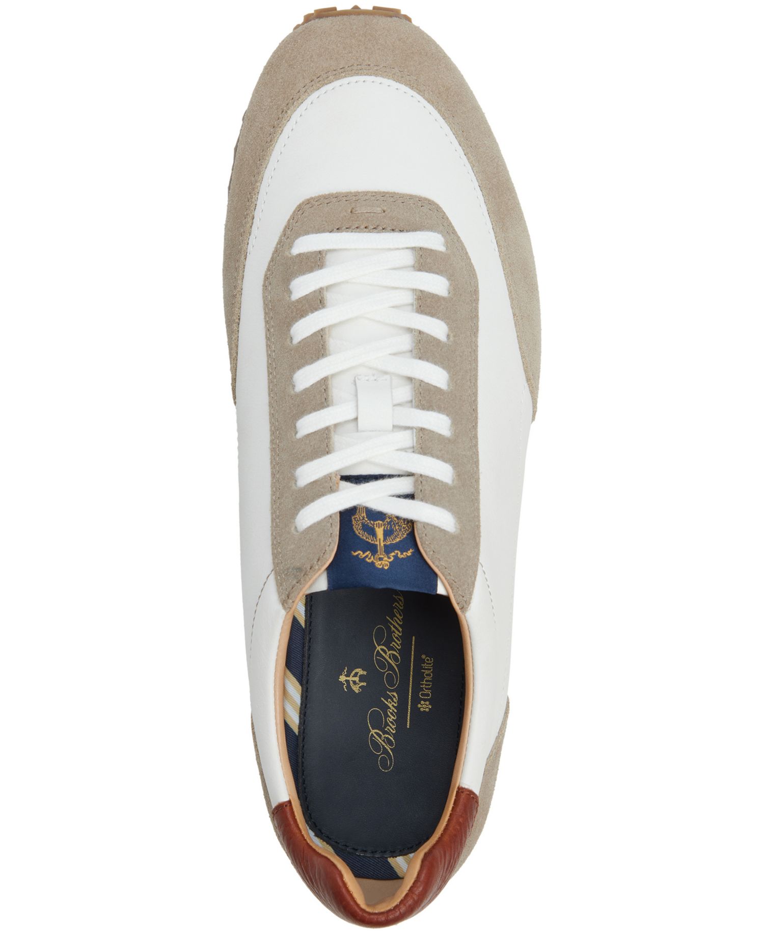 Men's Arverne Leather Round-Toe Sneakers