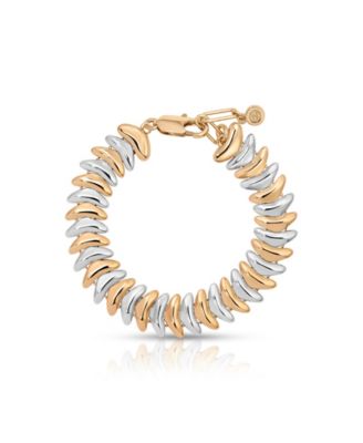 Gold-Plated Metal Moderna Bracelet