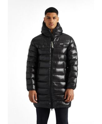 Men's Down-Fill Hooded Coat