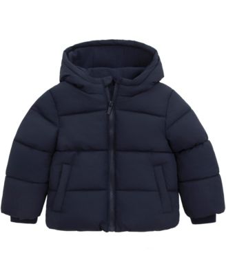 Toddler Boys Fleece Lined Cloud Hooded Jacket