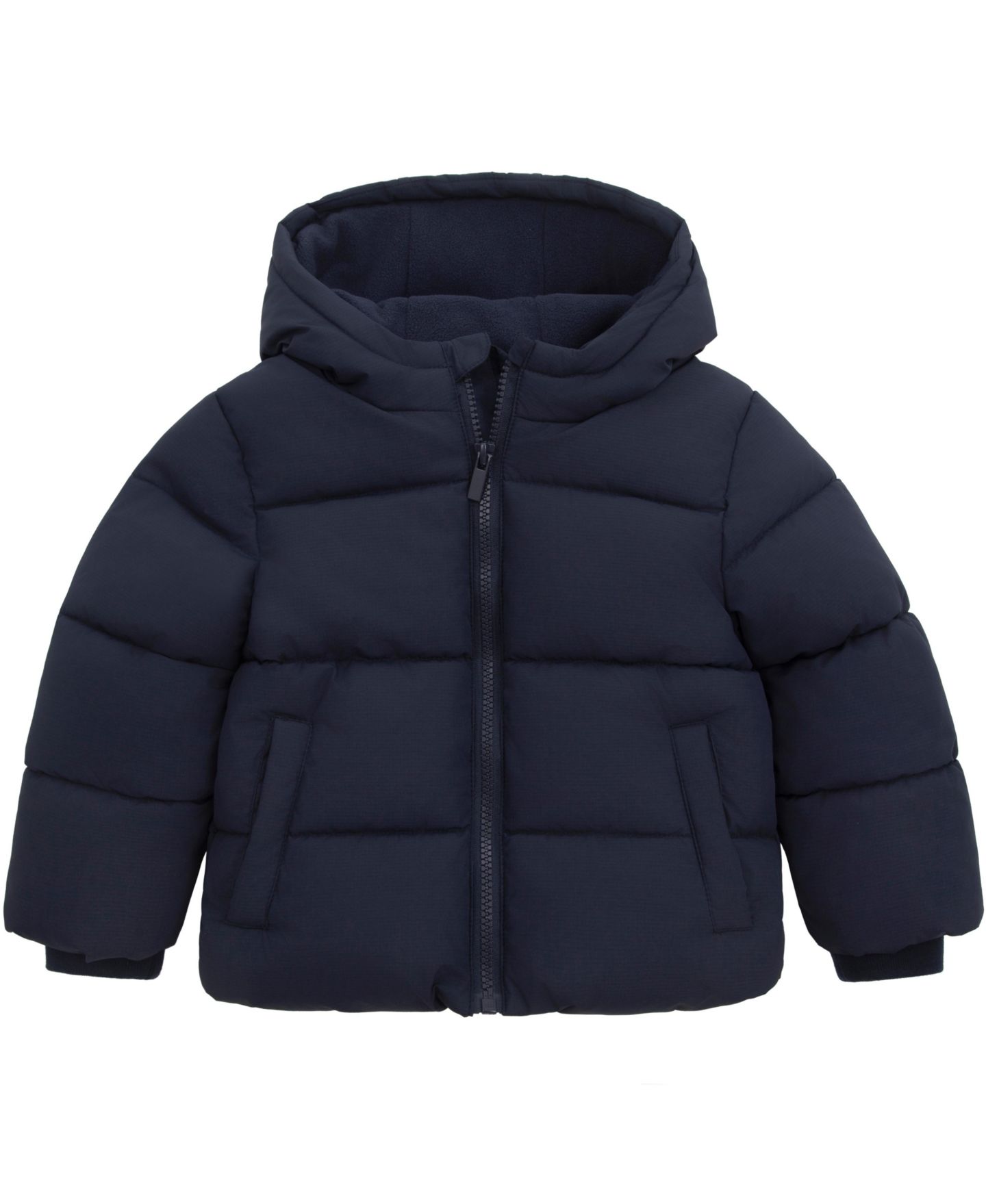 Куртка Rokka&Rolla Fleece Lined Cloud Hooded Jacket для мальчиков-малышей, цвет: Тёмный тёмно-синий — фото 1