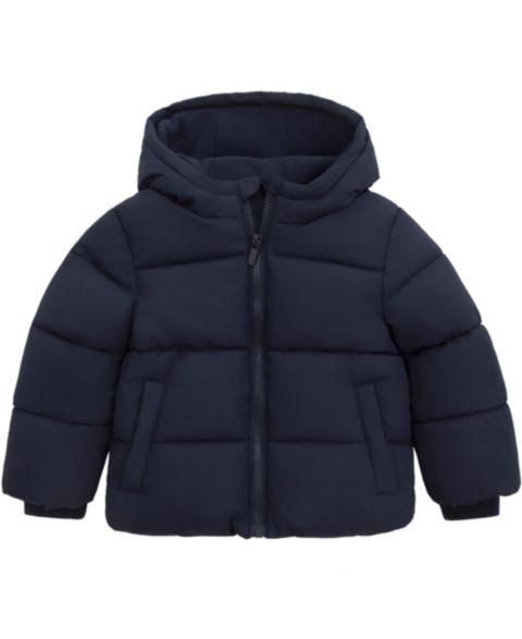 Куртка Rokka&Rolla Fleece Lined Cloud Hooded Jacket для мальчиков-малышей, цвет: Тёмный тёмно-синий