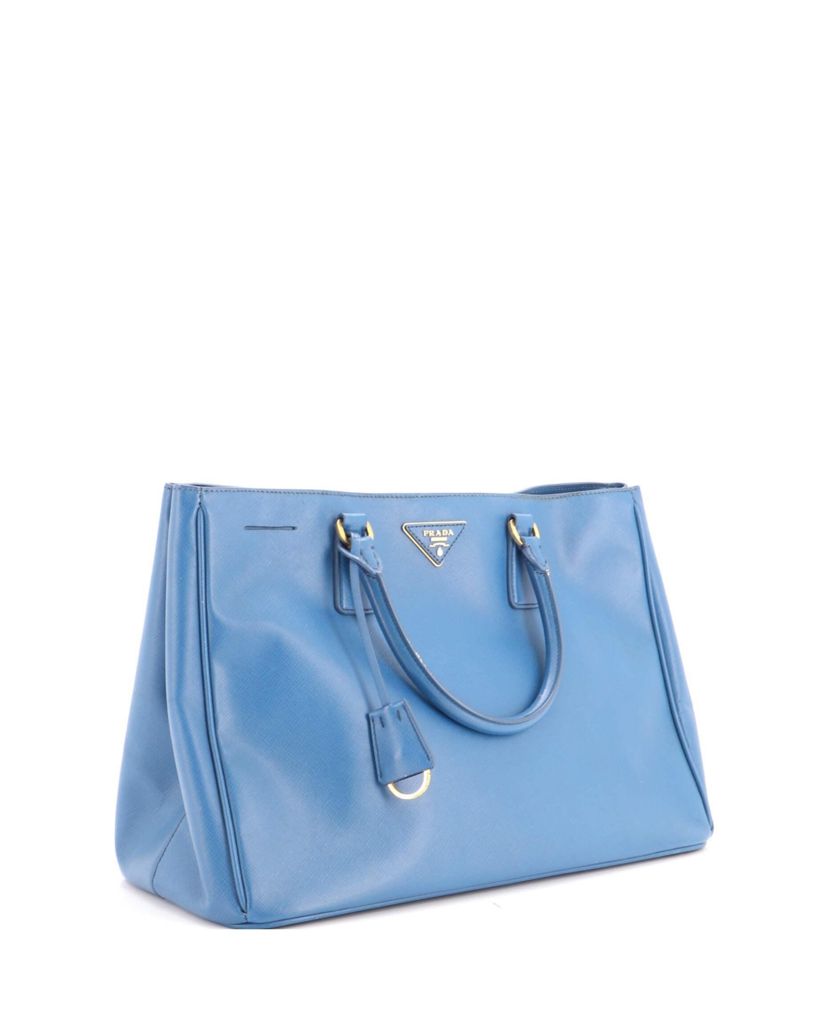 Pre-Owned Prada Large Lux Open Tote Saffiano Leather