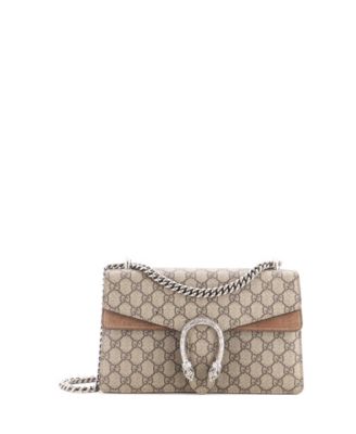 Small Dionysus Bag GG Coated Canvas