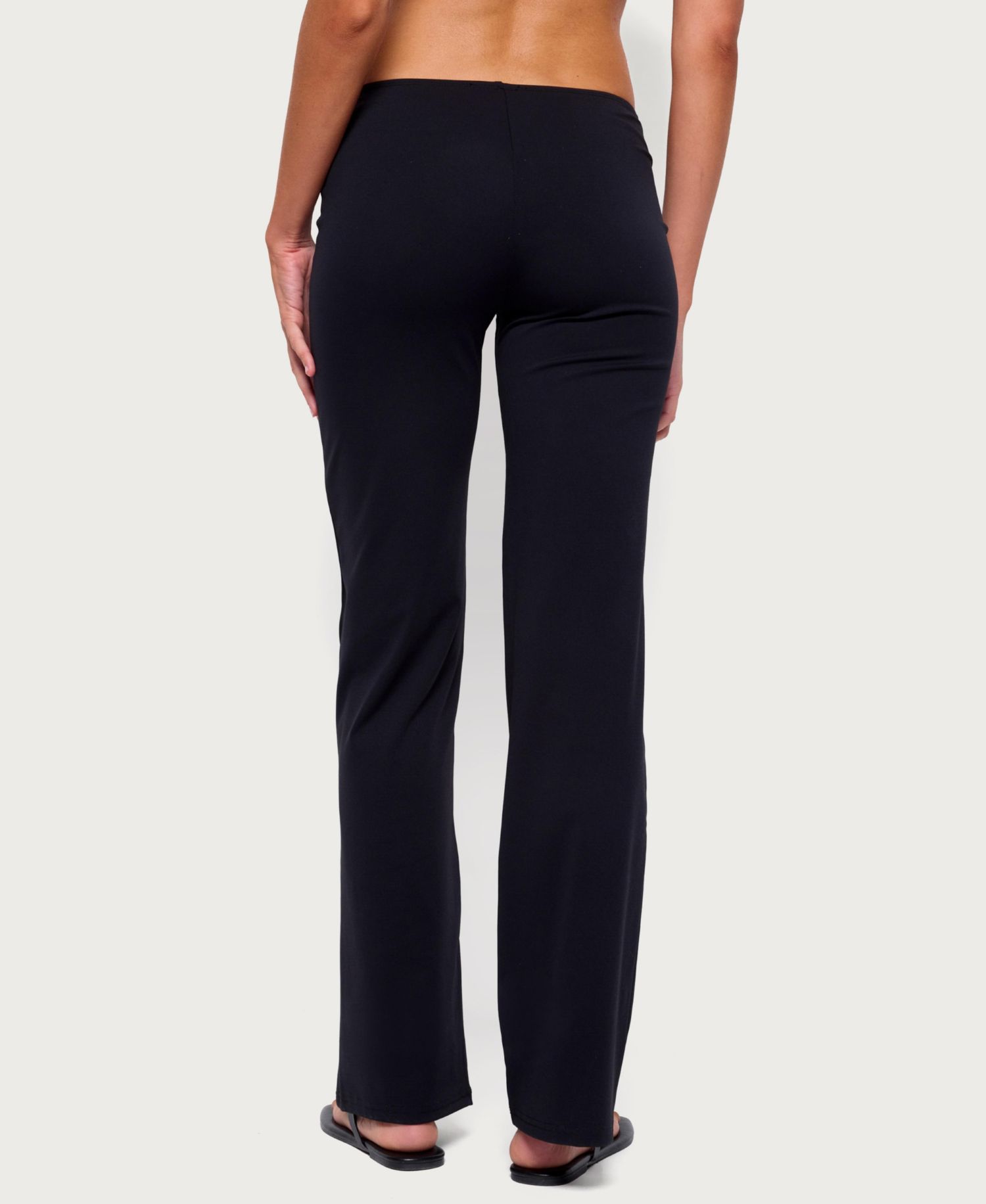 Women's Anika Low-Rise Straight-Leg Pull-On Pants