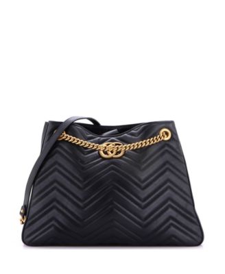 GG Marmont Chain Shoulder Bag Matelasse Leather