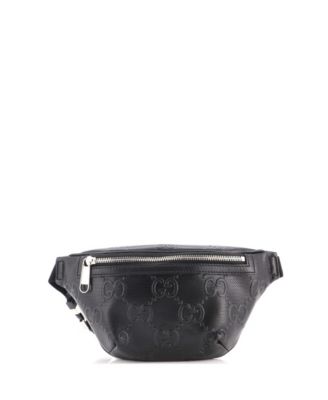 Small Belt Bag GG Embossed Perforated Leather