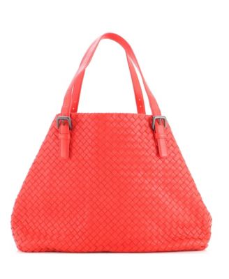 Large A-Shape Tote Intrecciato Nappa