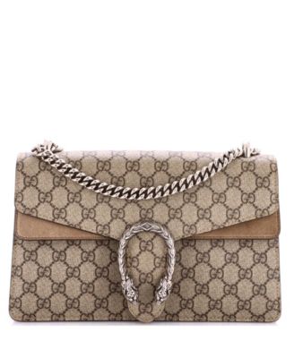 Small Dionysus Bag GG Coated Canvas