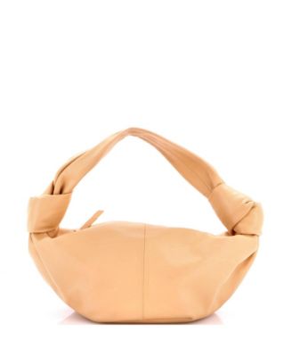 Mini Double Knot Hobo Leather
