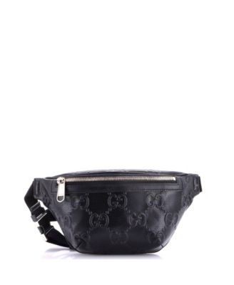 Small Belt Bag GG Embossed Perforated Leather