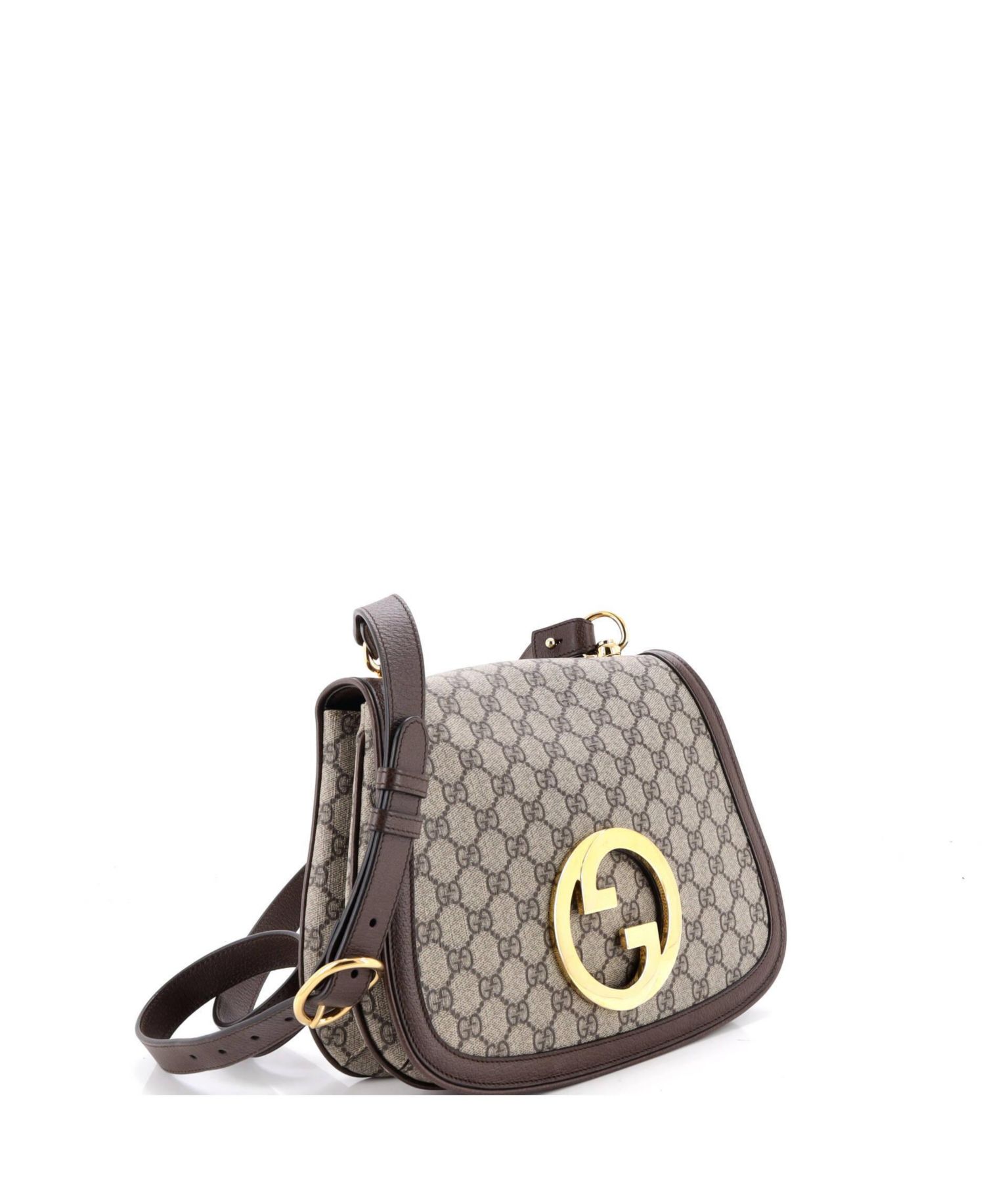 Medium Blondie NM Top Handle Bag GG Coated Canvas