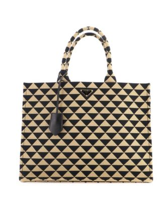 Large Symbole Shopper Tote Jacquard