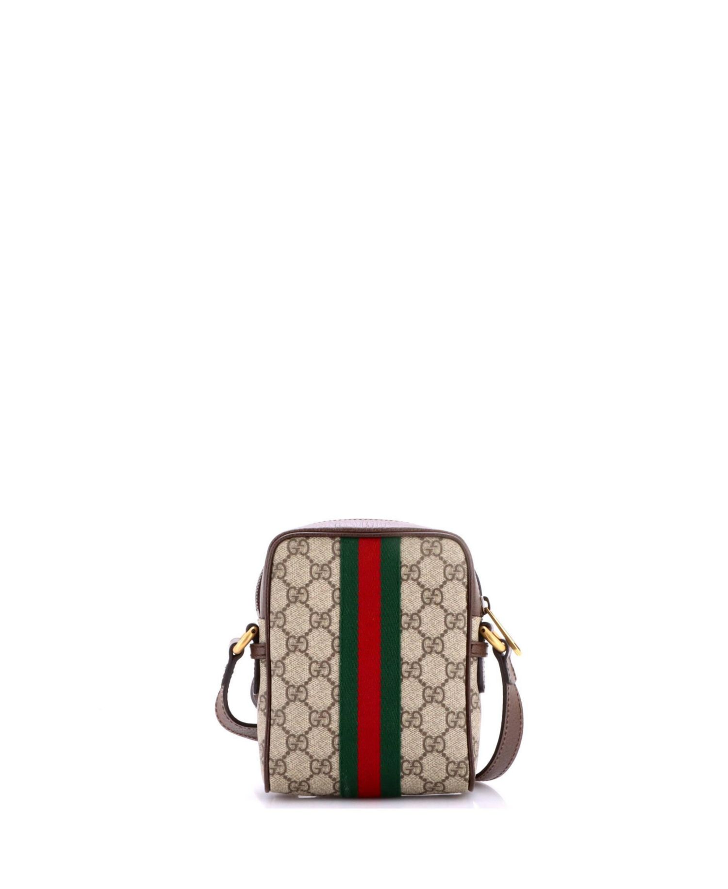 Mini Ophidia Messenger Bag GG Coated Canvas
