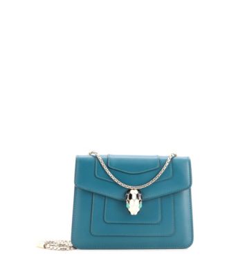 Small Serpenti Forever Square Shoulder Bag Leather