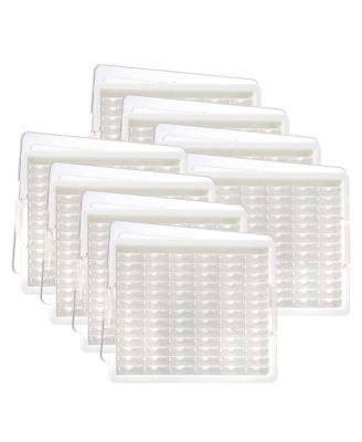 Elizabeth Ward 82 Pc Tiny Supplies Organizer, 8 Pack