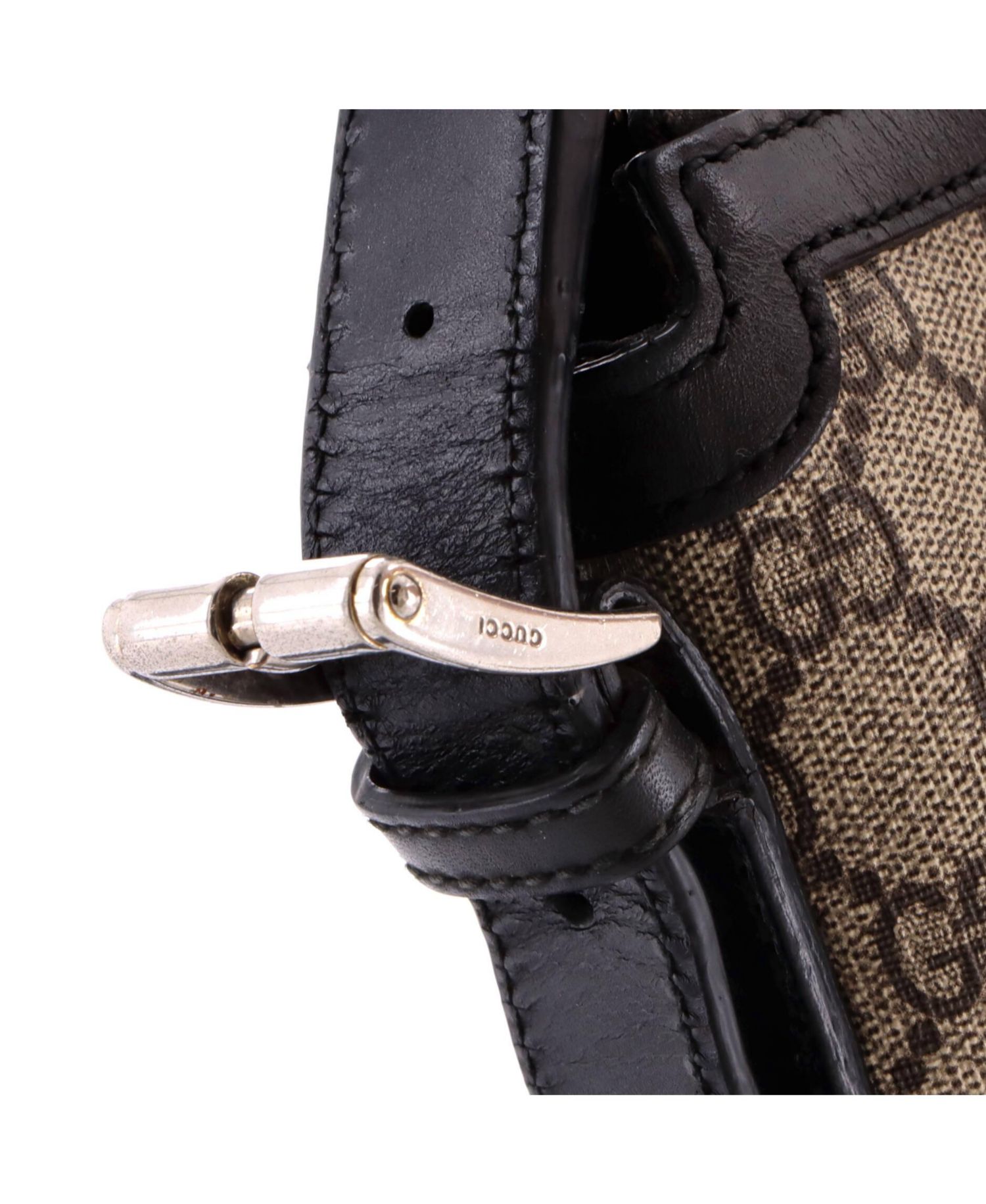 Medium Web Messenger Bag GG Coated Canvas