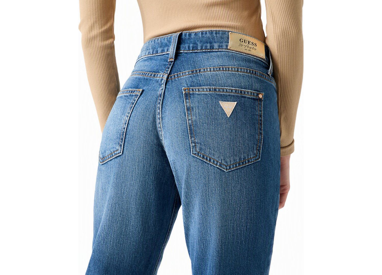 Women's Nicky Straight-Leg Mid-Rise Jeans