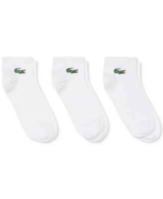 Men's Ribbed-Cuff Ankle Socks, 3-Pack
