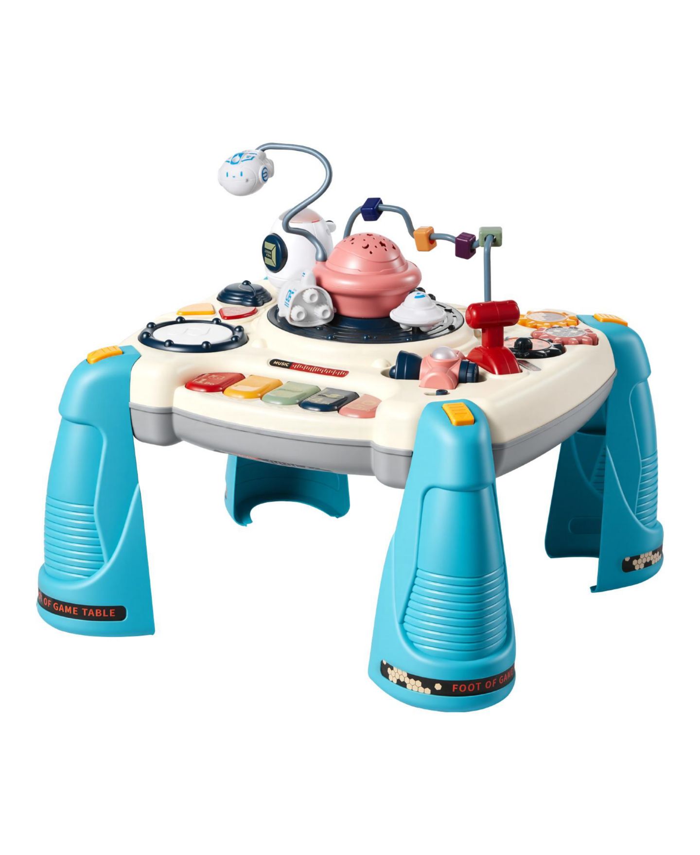 Детская игрушка SEVORLEY Baby Spacecraft Musical Activity Table, Ages 6+, цвет: Синий / Разноцветный — фото 11