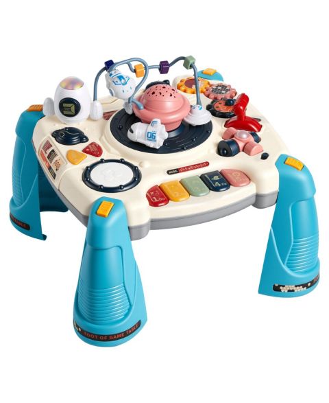 Детская игрушка SEVORLEY Baby Spacecraft Musical Activity Table, Ages 6+, цвет: Синий / Разноцветный