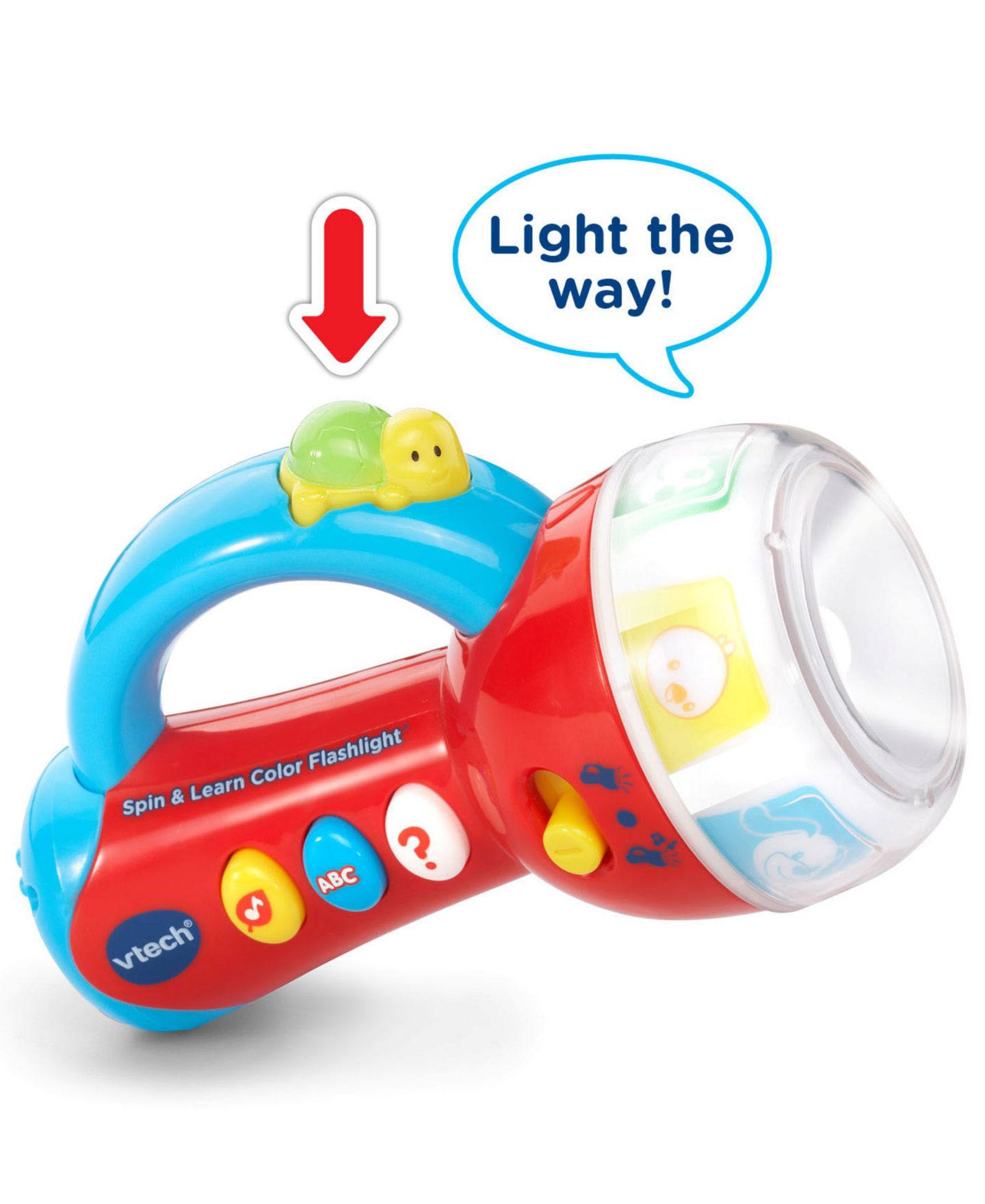 Детские игрушки VTech Infant Bundle Musical Learning 3-Piece Flashlight, Tambourine and Camera Set, Ages 6 Months+ — фото 2