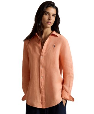Women's Classic-Fit Linen Shirt