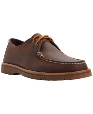 Men's Leather Mini Lug Captain's Oxford Shoes