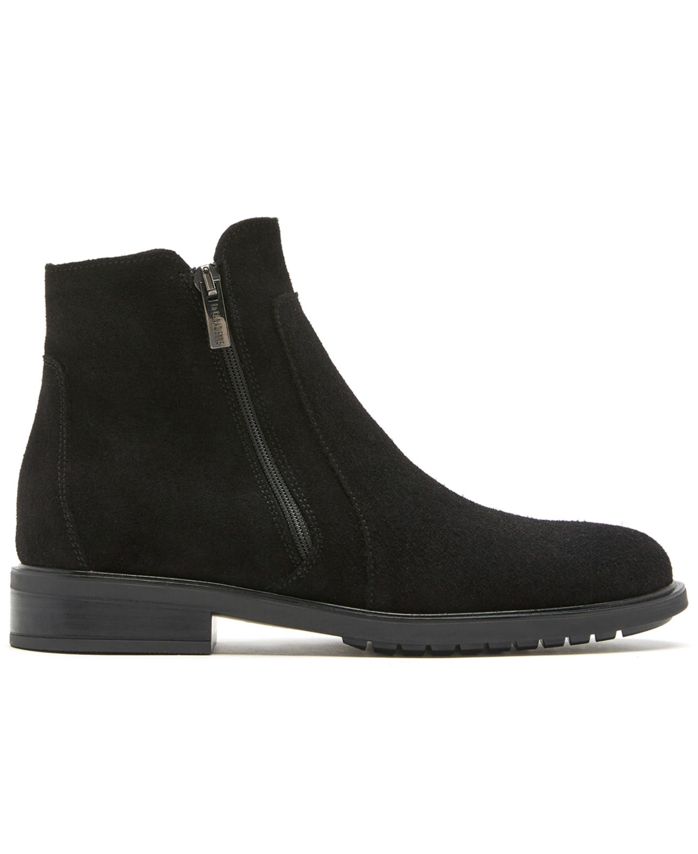 Женские ботинки La Canadienne Sparkle City Dry Round Toe Suede Booties, цвет: Чёрный — фото 2