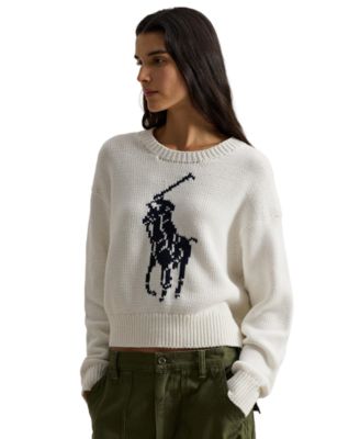 Women's Big Pony Crewneck Sweater