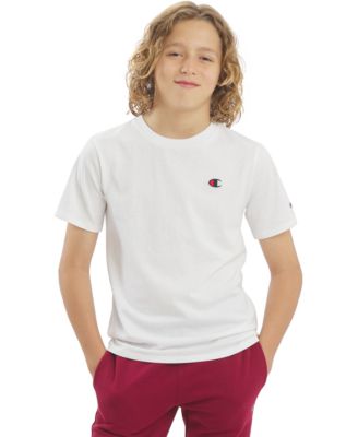Boys' 8-20 C-Patch Logo Short-Sleeve T-Shirt