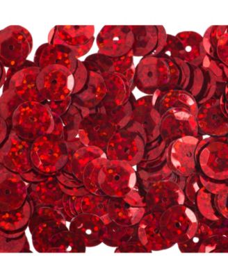 1600ct/850ct/450ct Round Plastic Sequins Hologram DIY Craft Supplies 6mm/8mm/10mm