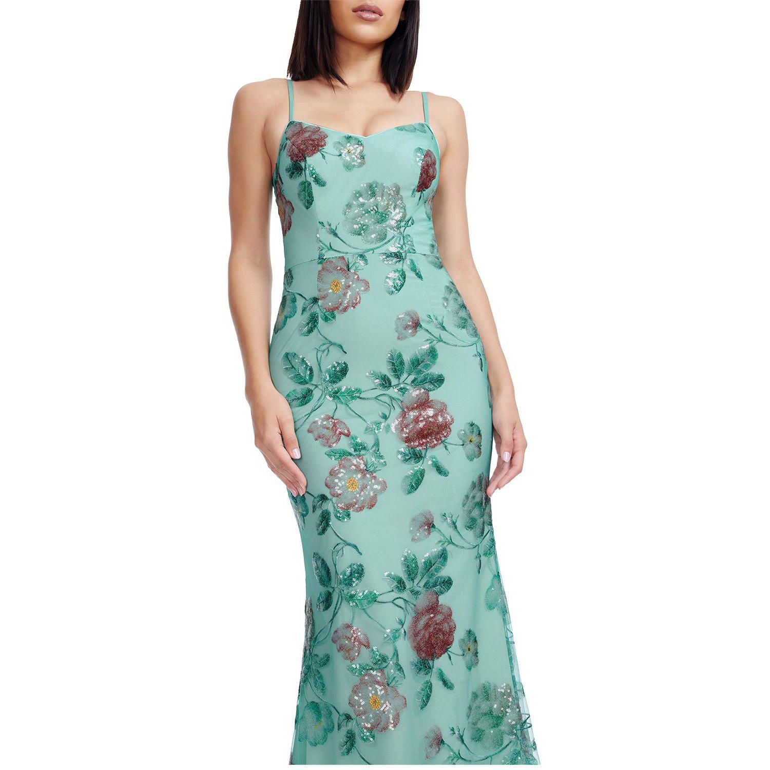 Women's Giovanna Floral Sequin Mermaid Gown