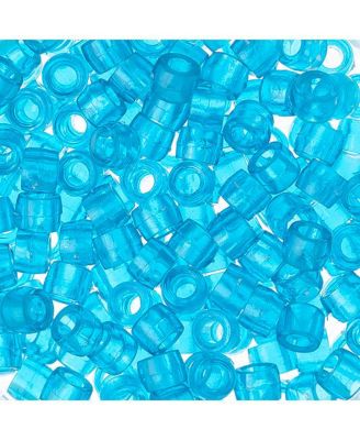 1000ct Transparent Amethyst Mini Plastic Crow Beads for DIY Jewelry Making