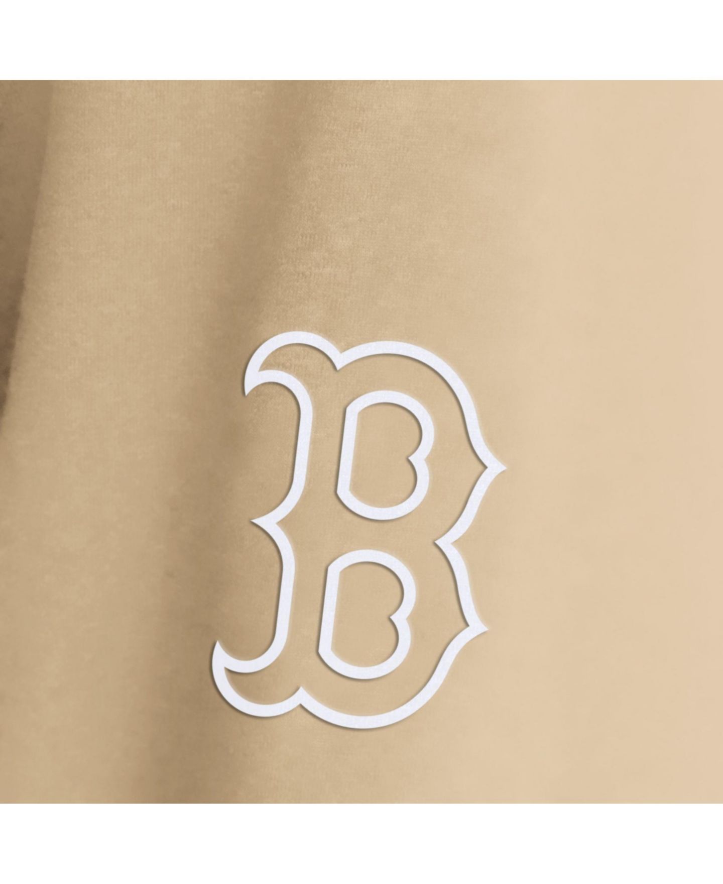 Мужская футболка Fanatics Khaki Boston Red Sox Clutch Long Sleeve Hooded — фото 2