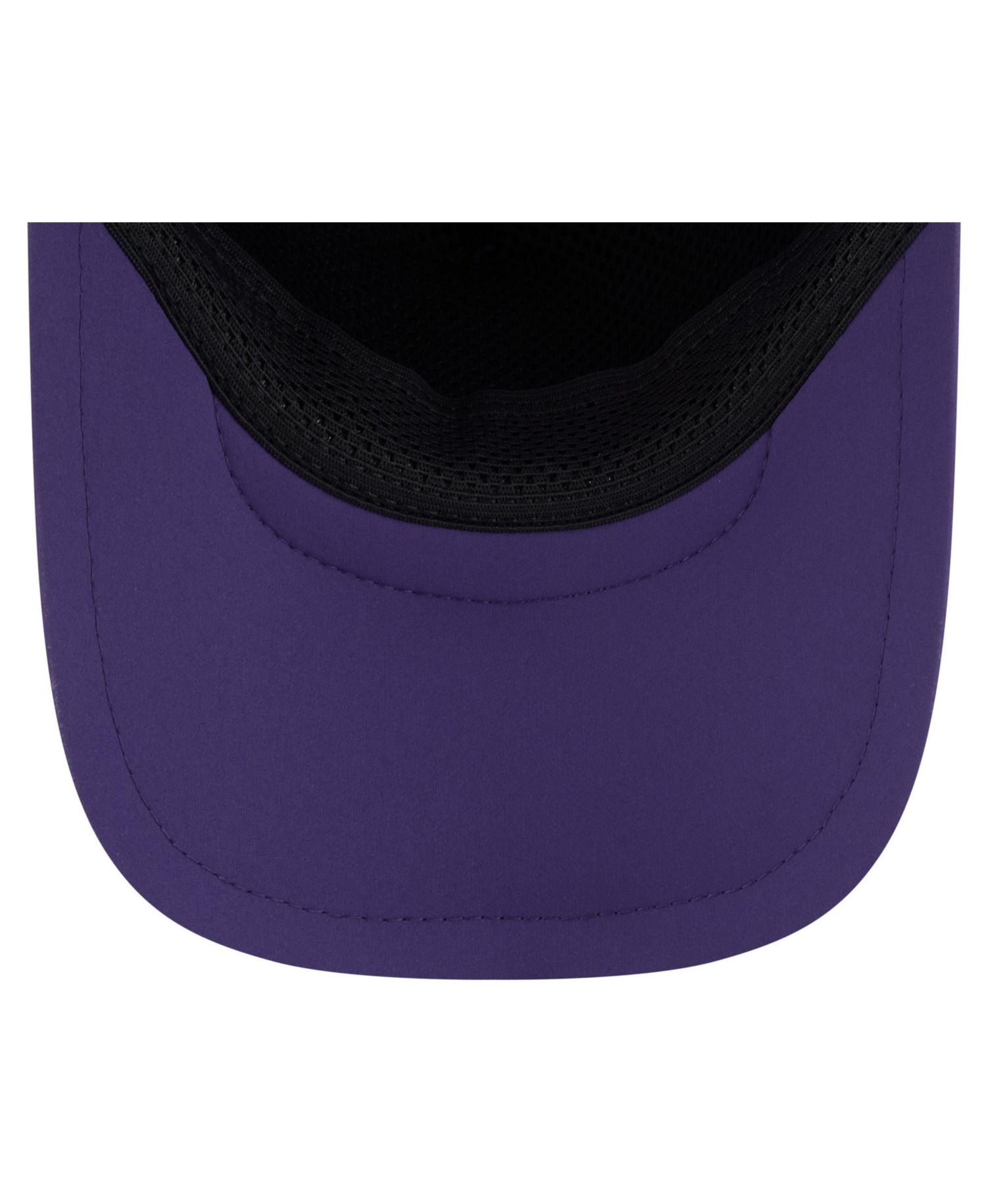 Men's Purple Minnesota Vikings 2026 Sideline Throwback Apex 9FORTY Adjustable Trucker Hat