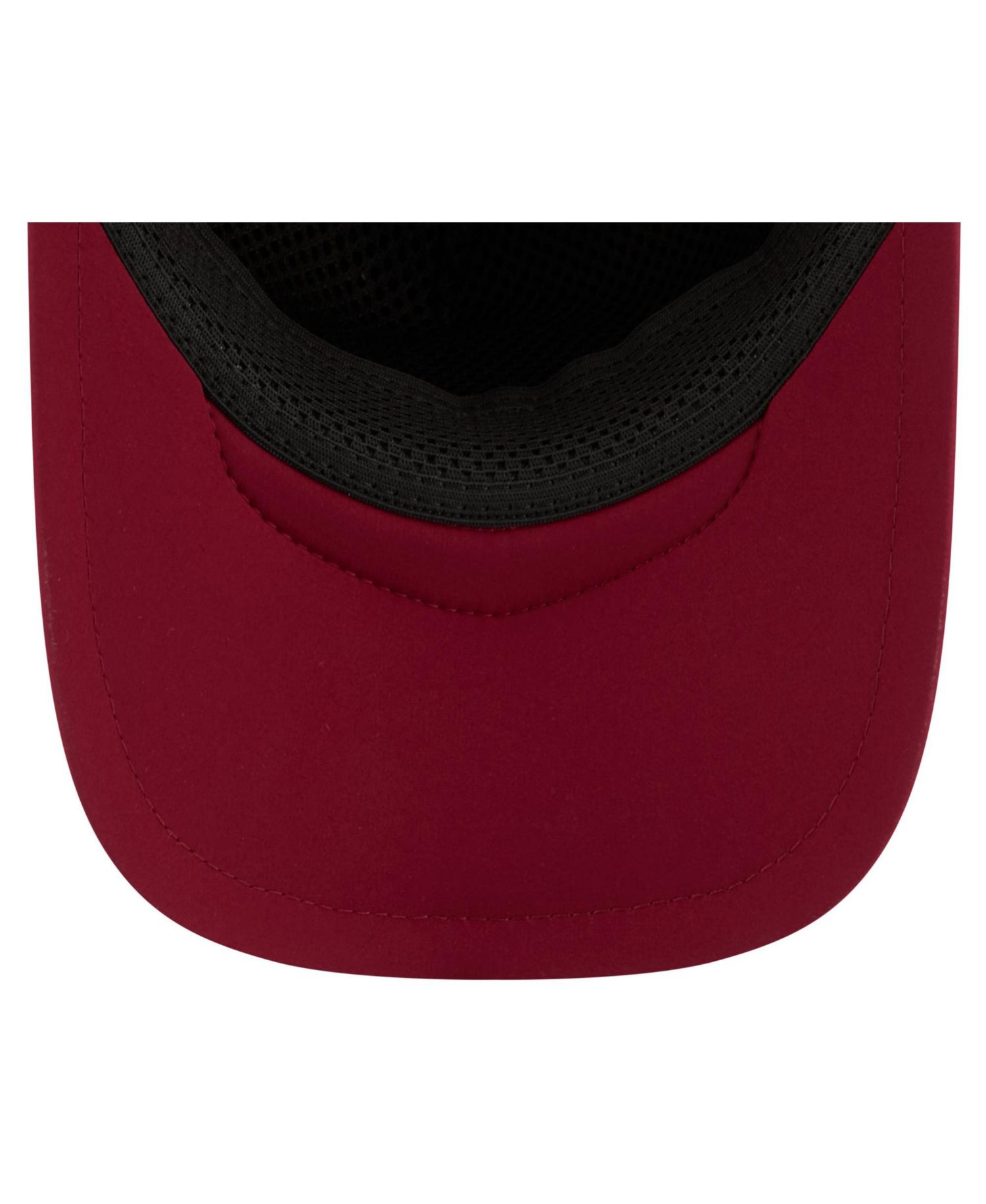 Men's Burgundy Washington Commanders 2026 Sideline Apex 9FORTY Adjustable Trucker Hat