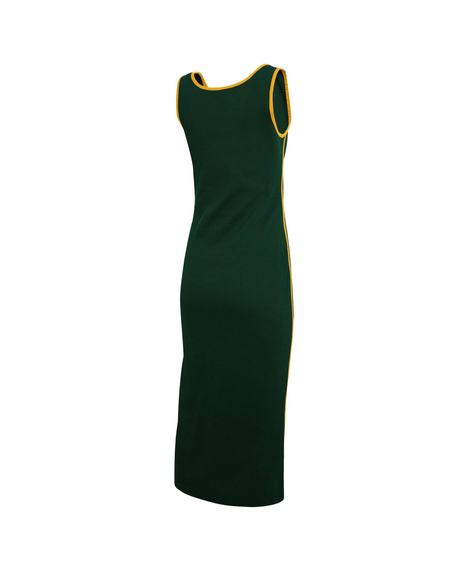 Women's Green Bay Packers Ribbed Tank Dress