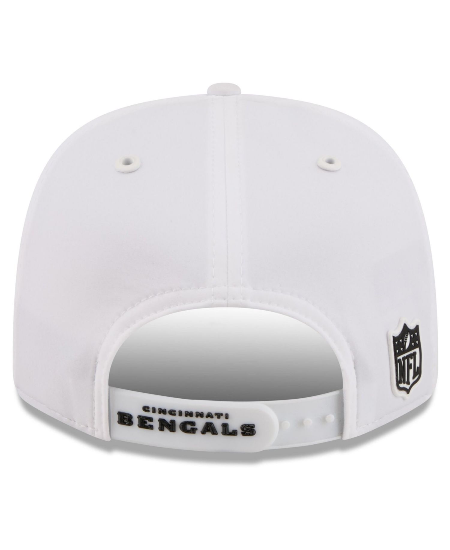 Men's White Cincinnati Bengals 2026 Sideline 9SEVENTY Adjustable Hat