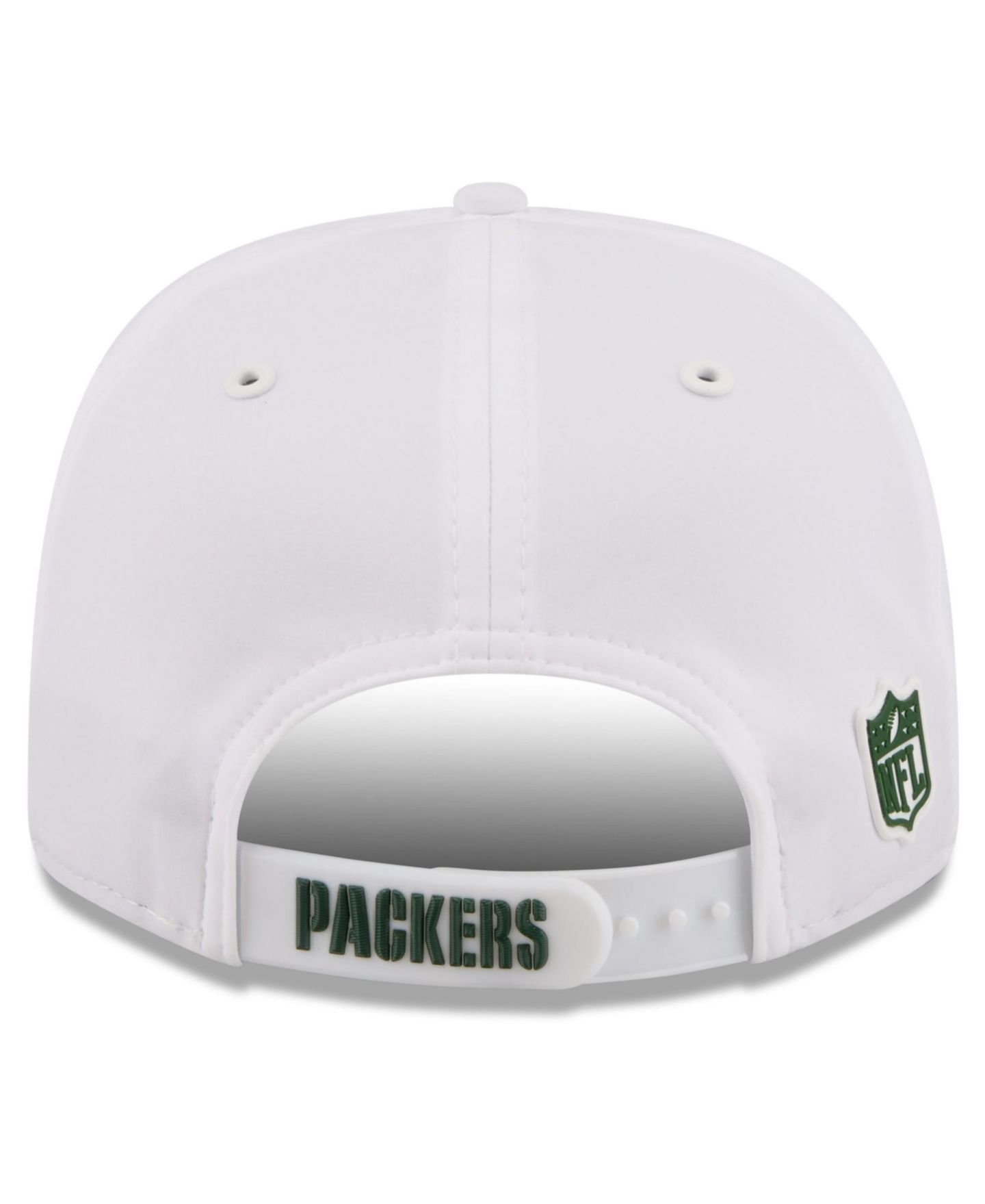 Мужская кепка New Era White Green Bay Packers 2026 Sideline 9SEVENTY Adjustable Hat — фото 3